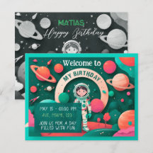 Custom Birthday Invitation