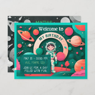 Custom birthday invitation