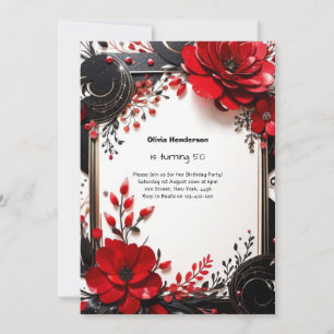 Custom Birthday Invitation