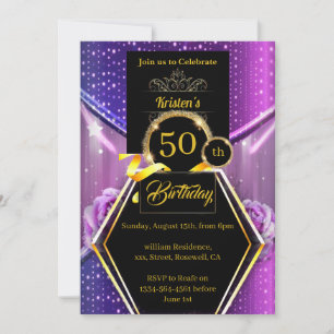 Custom Birthday Invitation