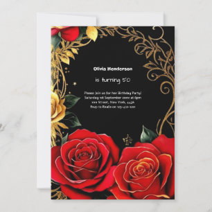 Custom Birthday Invitation