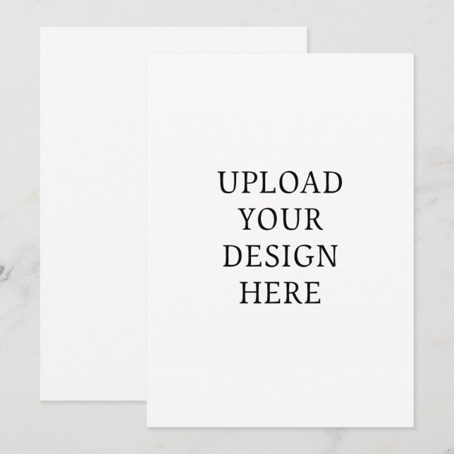 Custom Birthday Invitation Template (Front/Back)