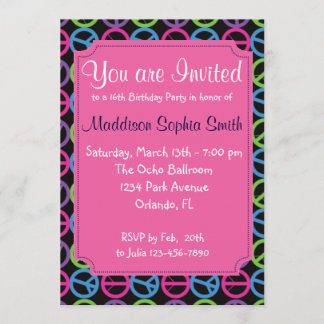 Custom Birthday Invites