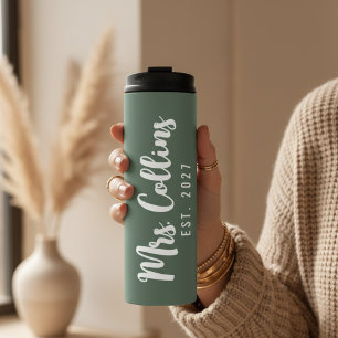 Custom Birthday or Wedding Tumbler for Couples