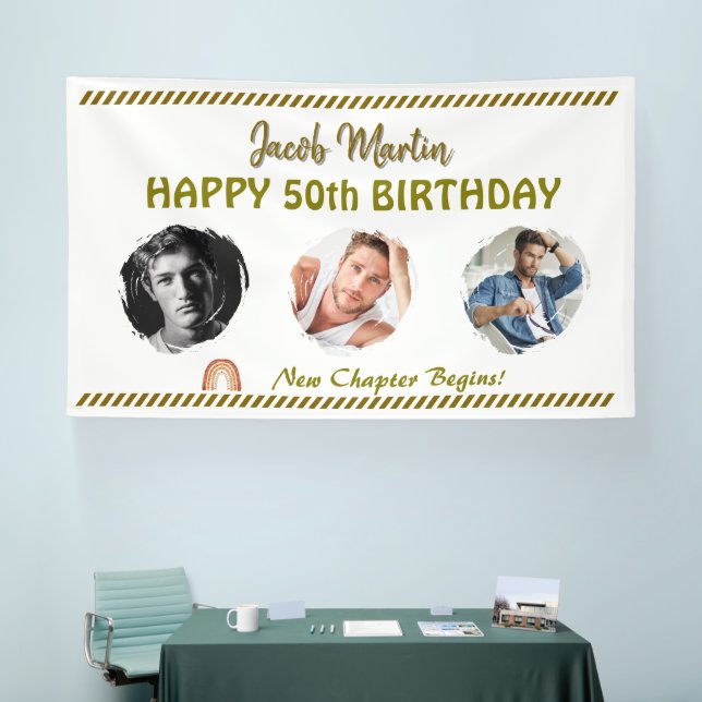 Custom Birthday Party Vinyl Banner (Tradeshow)