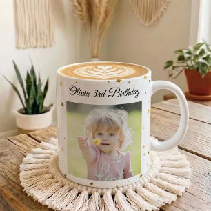 Custom Birthday Photo Mug Girl Boy Birthday Party