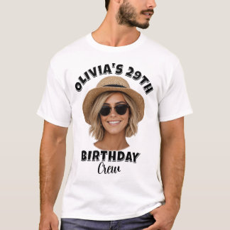 Custom Birthday Photo Shirts | Party Crew