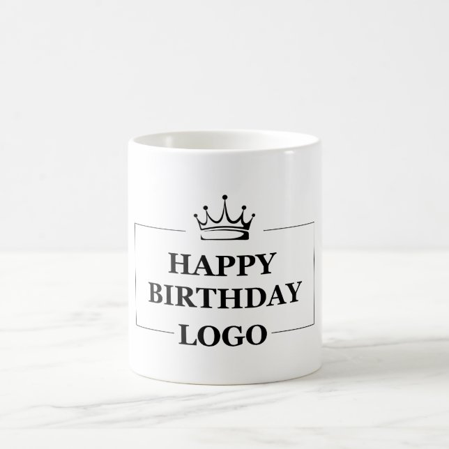 Custom Birthday Template Personalise Gift Design Coffee Mug (Center)