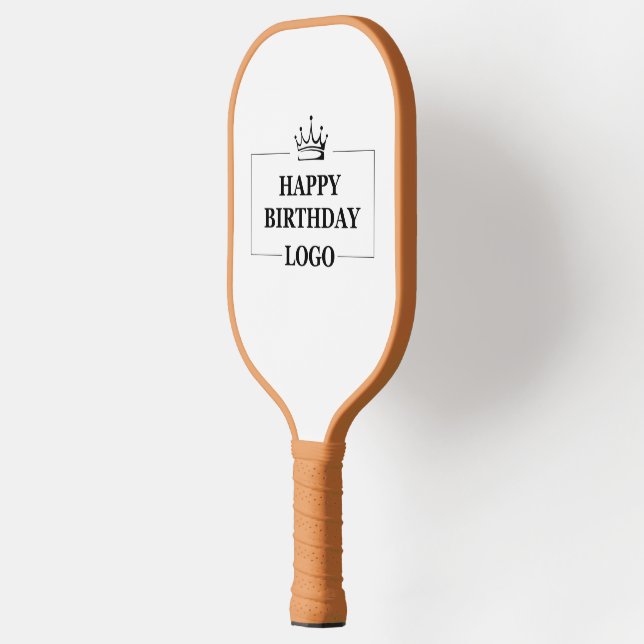 Custom Birthday Template Personalise Gift Design Pickleball Paddle (Left)