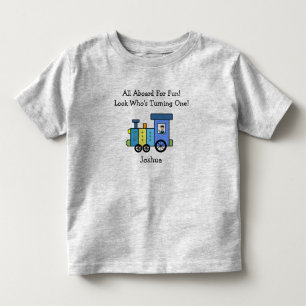 Custom Birthday Train Shirt