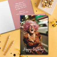Custom Birthday Woman's Greeting