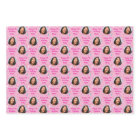 Custom Birthday Wrapping Paper Colourful Pink