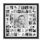 Custom Black And White Photo Collage Personalised