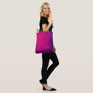 Custom Black Back Tote Bag