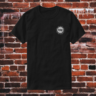 Custom Black Business Logo Employee Uniform Swag T-Shirt