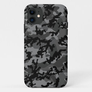 Custom Black Camo iPhone 5 Case-Mate Barely There 11 Case
