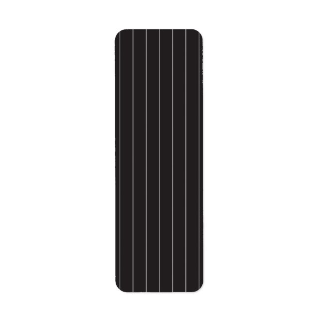 Custom Black Editable Product Label (Front)