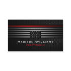 Custom Black Grey Red The USA America Flag Premium