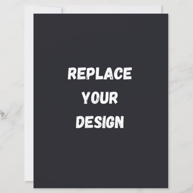 Custom black simple Design Add Photo or Text (Front)