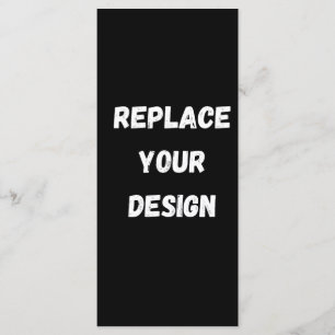 Custom black simple Design Add Photo or Text Menu