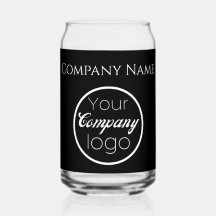 Custom Black White Add logo Here promo 