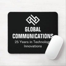 Custom Black White Cyber Security Company