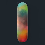 Custom Blank Template Modern Colourful Abstract Ar Skateboard<br><div class="desc">Custom Blank Template Modern Colourful Abstract Art Pink Red Blue Green Yellow Trendy Skateboard.</div>