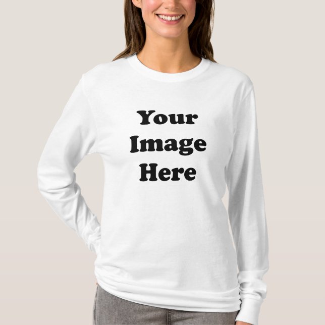 Custom Blank Template Women's Long Sleeve T-Shirt (Front)