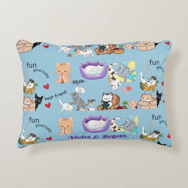 Custom Blanket for your Child Sherpa Blanket Decorative Cushion (Front)