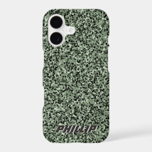 Custom block digital camo Iphone x case
