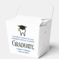 Custom Blue Dental School Graduation Party