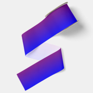Custom Blue Ombre Grosgrain Ribbon