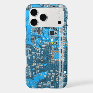 Custom Blue PCB Circuit Board for IT Pros