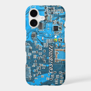 Custom Blue PCB Circuit Board for IT Pros 2