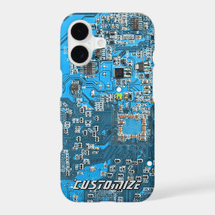 Custom Blue PCB Circuit Board for IT Pros 2
