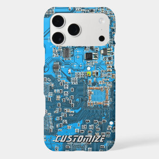 Custom Blue PCB Circuit Board for IT Pros 2