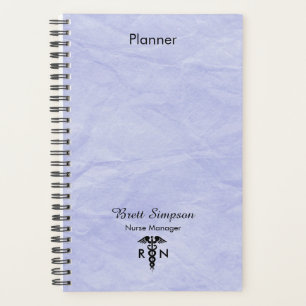 Custom Blue Professional Registered Nurse Planner