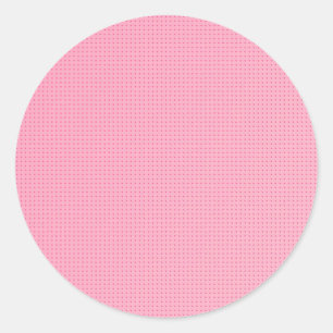 Custom Blush Pink Trendy Blank Template Classic Round Sticker