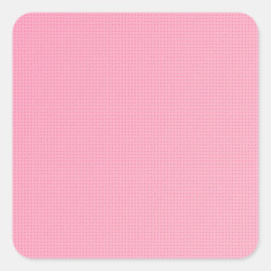 Custom Blush Pink Trendy Classic Blank Template Square Sticker