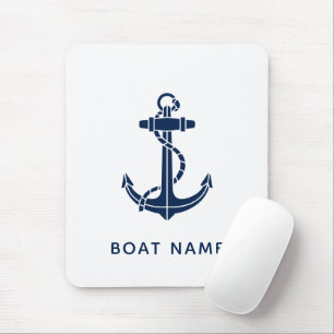 Custom Boat Anchor Coastal Swag Custom Crew Mouse Mat