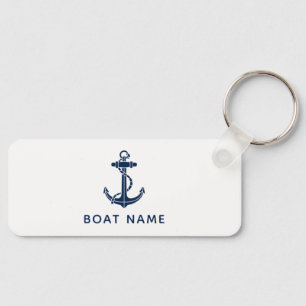 Custom Boat Anchor Cruise Swag Key Ring