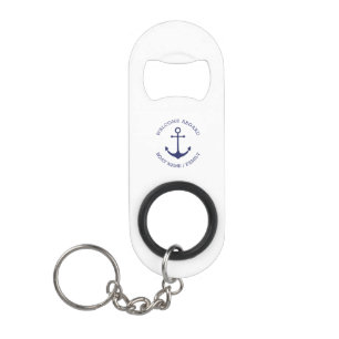 Custom Boat name Welcome Aboard nautical anchor