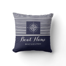 Custom Boat Pillow