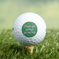 Custom Bold Pink Green Unique Wedding Favor