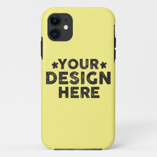Custom Bold Say Their Name design for men iPhone 11 Case