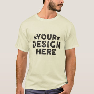 Custom Bold Say Their Name design for men  T-Shirt
