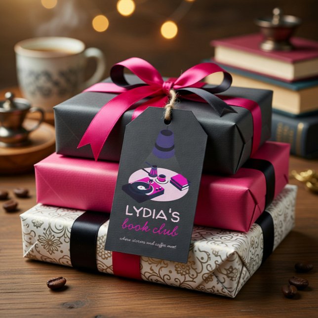 Custom Book Club  Gift Tags (Creator Uploaded)