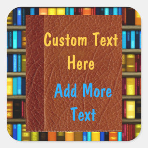 Custom Book Stickers