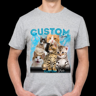 Custom Bootleg Vintage Cat T-Shirt