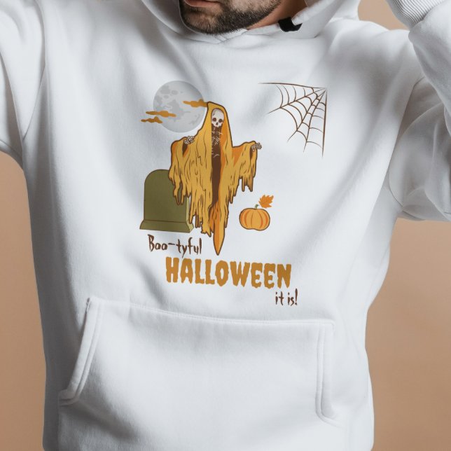 Custom Booty Pun Flirty Skeleton Halloween Costume Hoodie (Creator Uploaded)